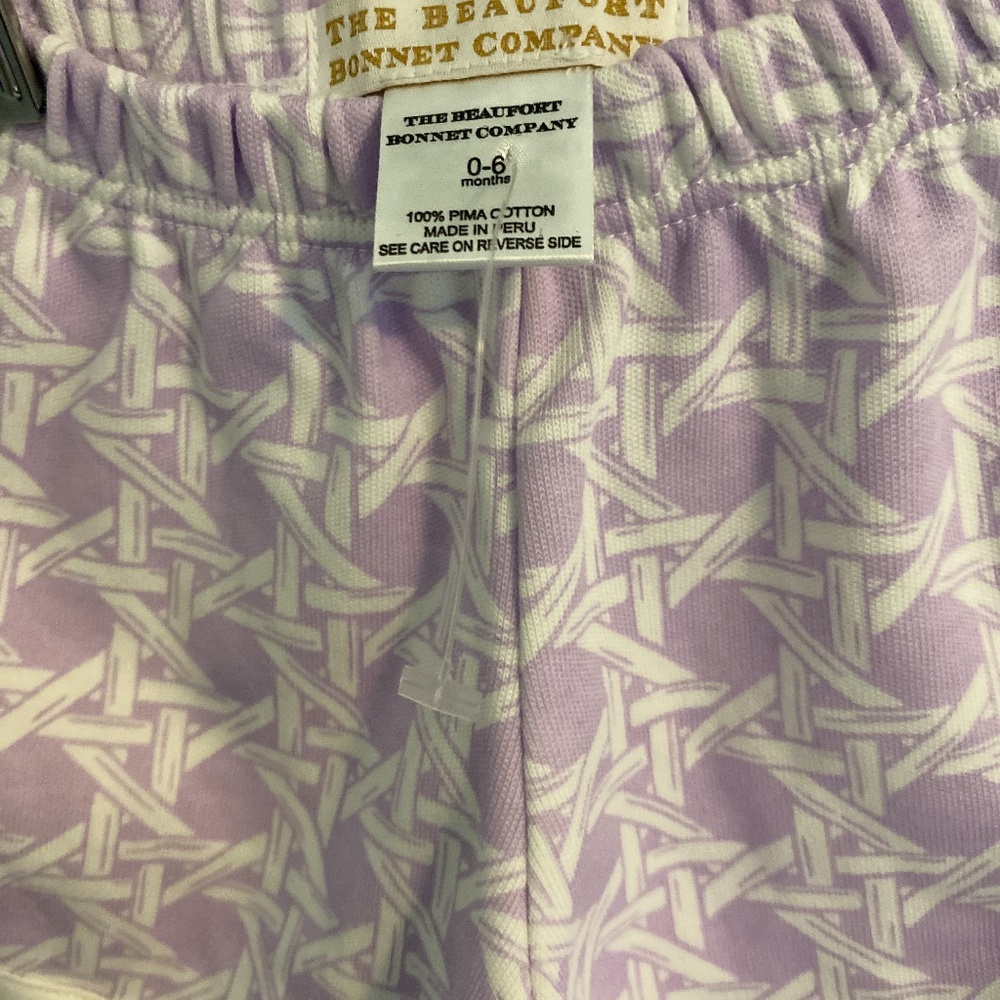 Cheryl Shorts in Ocean Club Cane with Worth Avenue - Picture 3 of 6